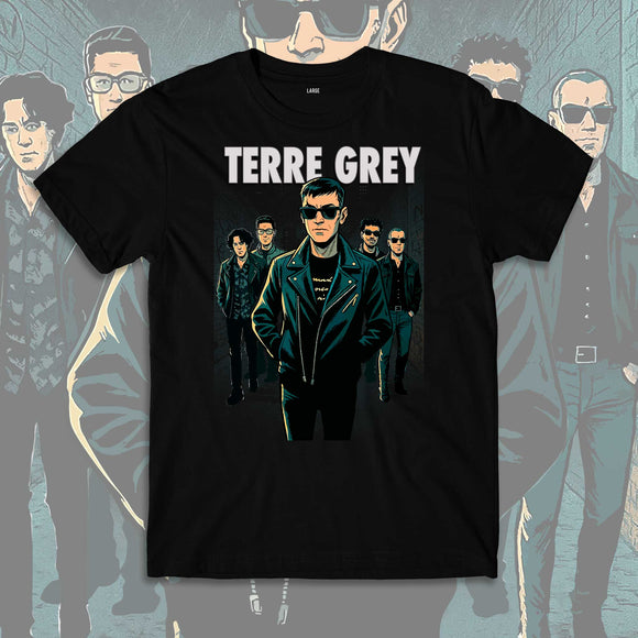 TERRE GREY COMIC - MEN'S T-SHIRT